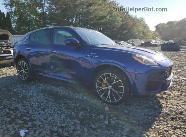 ZN682AVAXP7416321 2023 MASERATI GRECALE Blue წინა მარჯვენა