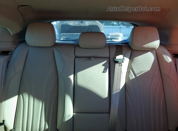 ZN682AVAXP7416321 2023 MASERATI GRECALE Blue უკანა სავარძლების ხედი