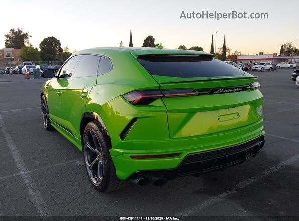 ZPBUA1ZL2KLA04966 2019 LAMBORGHINI URUS Зеленый Задняя левая четверть