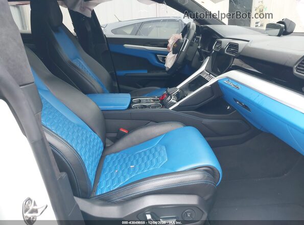 ZPBUA1ZL3KLA01106 2019 LAMBORGHINI URUS White წინა სალონის ხედი