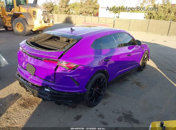 ZPBUA1ZL8MLA13335 2021 LAMBORGHINI URUS Purple Задня права чверть