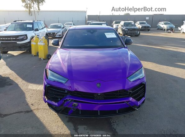 ZPBUA1ZL8MLA13335 2021 LAMBORGHINI URUS Purple Вид задньої частини салону