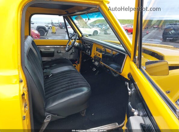 CE149Z897579      1970 CHEVROLET C10 Желтый Вид салона спереди