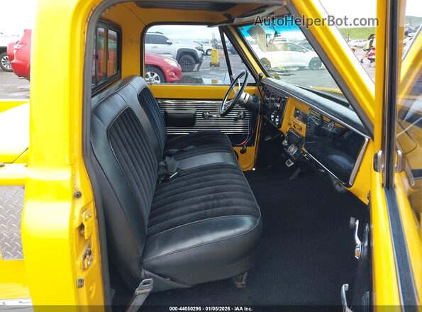 CE149Z897579      1970 CHEVROLET C10 Желтый Вид наклейки с VIN-кодом