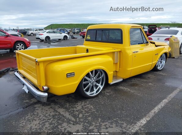 CE149Z897579      1970 CHEVROLET C10 Желтый Задняя правая четверть