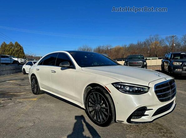 W1K6G7GB4NA122650 2022 MERCEDES-BENZ S Белый Вид спереди