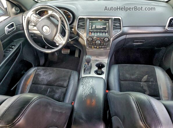 1C4RJEAG4HC868641 2017 JEEP GRAND CHER Gray Widok zestawu wskaźników