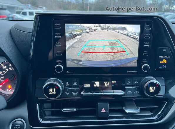 5TDCZRBHXMS530800 2021 TOYOTA HIGHLANDER Черный 