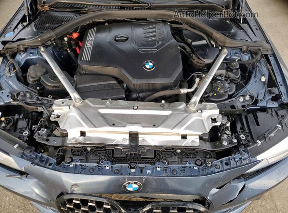 WBA23AT05PCM82794 2023 BMW 4 SERIES Blue Widok komory silnika