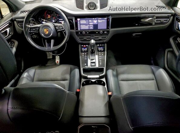 WP1AA2A53NLB01643 2022 PORSCHE MACAN Blue Vista del cuadro de instrumentos