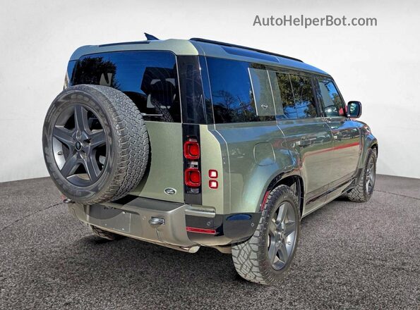 SALE27RU7M2039511 2021 LAND ROVER DEFENDER Зеленый Вид спереди