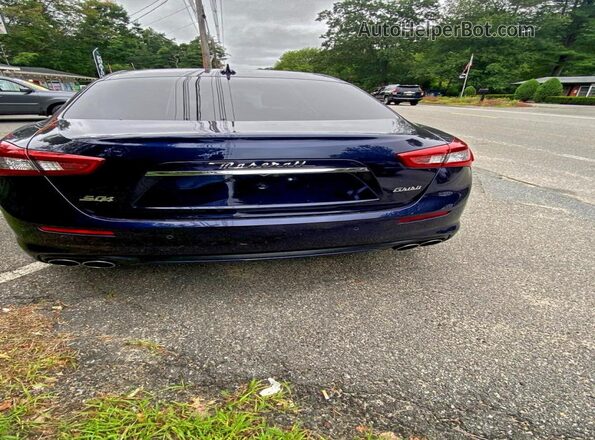 ZAM57YTL2J1270859 2018 MASERATI GHIBLI Blue წინა ხედი