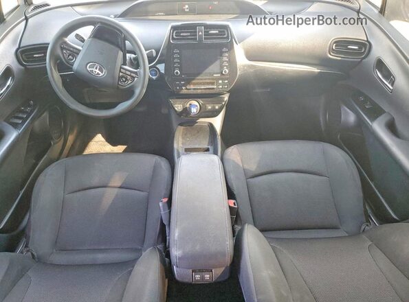 JTDKAMFU6N3160204 2022 TOYOTA PRIUS Серебряный 
