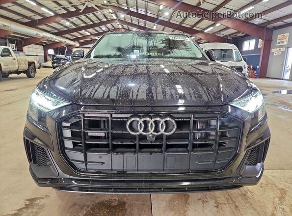 WA1EVAF12MD022460 2021 AUDI Q8 Black Widok z tyłu