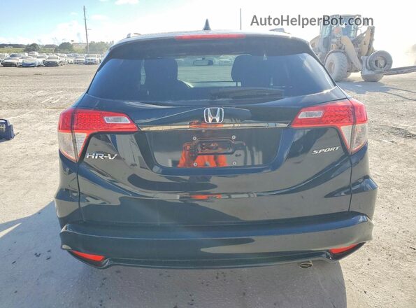 3CZRU5H14MM733185 2021 HONDA HR-V Черный Вид салона спереди