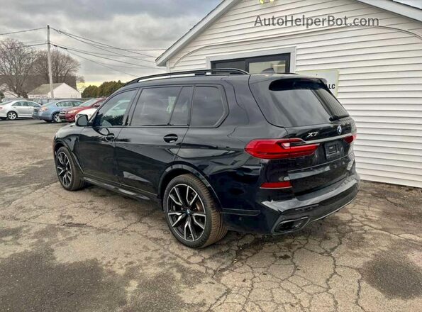 5UXCW2C09M9E23892 2021 BMW X7 Black Rear right