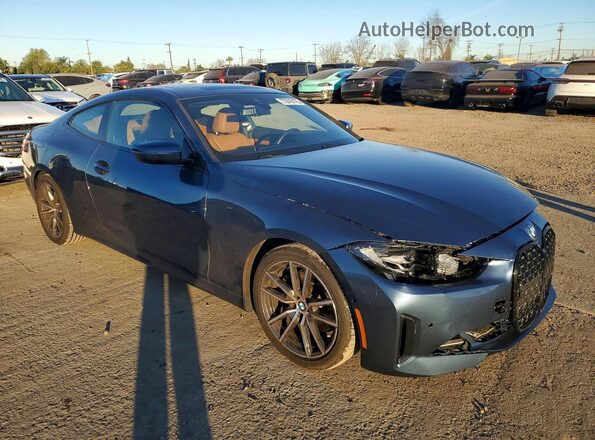WBA53AP02NCK01667 2022 BMW 4 SERIES Серый Вид спереди