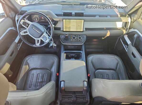 SALEP7RU1N2067288 2022 LAND ROVER DEFENDER Белый Вид щитка приборов