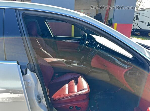 ZAM56RPS0H1236696 2017 MASERATI QUATTROPOR White Vista trasera