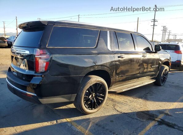 1GNSCCKD1MR143579 2021 CHEVROLET SUBURBAN Black Przód prawy