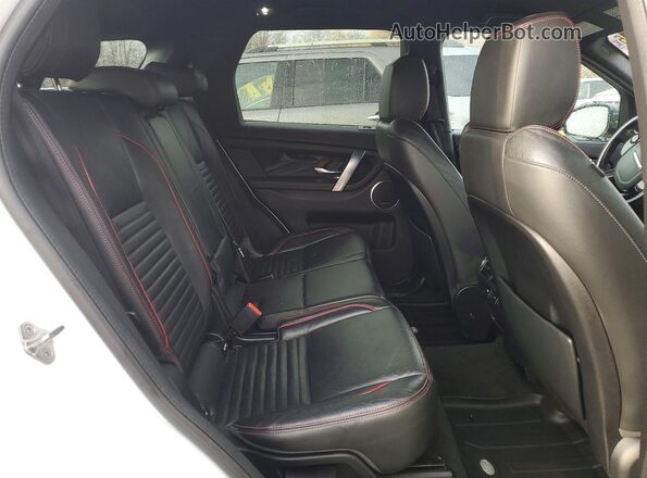 SALCT2FXXLH841763 2020 LAND ROVER DISCOVERY White Вид задньої частини салону