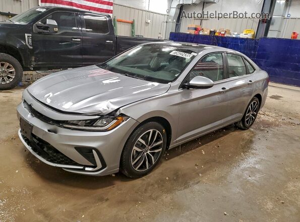 3VW7W7BUXTM019224 2026 VOLKSWAGEN JETTA Silver Trasero izquierdo