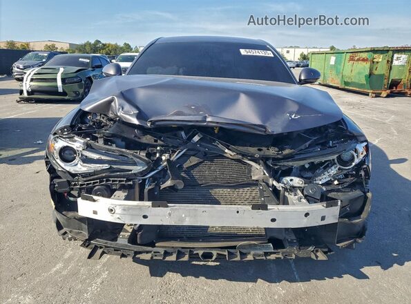 ZARFAMANXK7599319 2019 ALFA ROMEO GIULIA Gray Հետևի տեսք