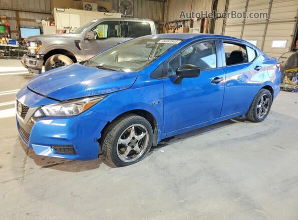 3N1CN8DV3NL825935 2022 NISSAN VERSA Blue Rear left