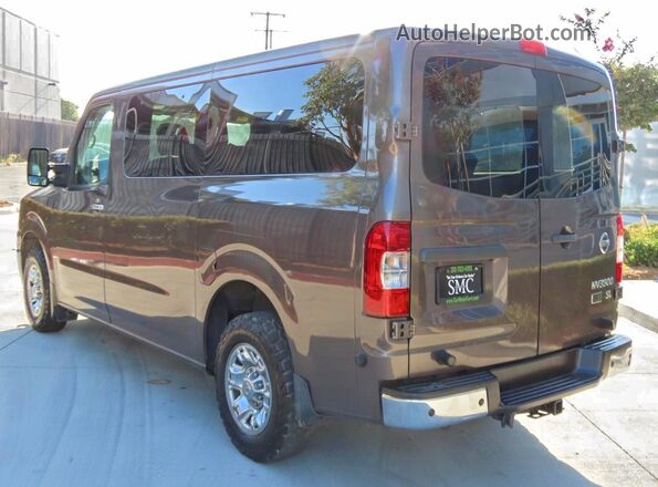 5BZAF0AAXGN853139 2016 NISSAN NV Brown 