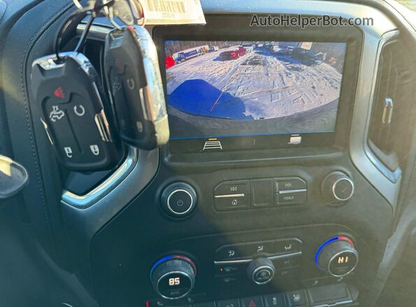 3GCUYDED8MG157015 2021 CHEVROLET SILVERADO Gray Вид підкапотного простору