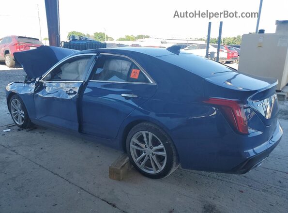 1G6DJ5RK7M0127093 2021 CADILLAC CT4 Синий Задняя правая четверть