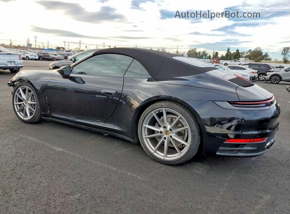 WP0CA2A93MS239717 2021 PORSCHE 911 Черный Задняя правая четверть