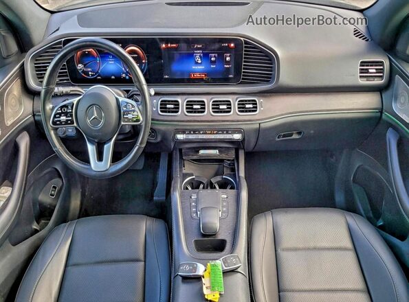 4JGFB4KBXNA689679 2022 MERCEDES-BENZ GLE Black Вид задніх сидінь