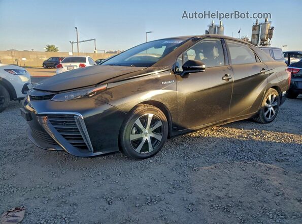 JTDBVRBD5GA000398 2016 TOYOTA MIRAI Black Հետևի ձախ