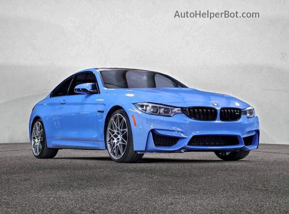 WBS4Y9C59JAG62978 2018 BMW M4 Синий 