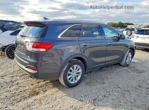 5XYPG4A38JG344438 2018 KIA SORENTO Charcoal 