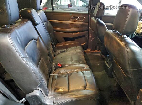 1FM5K8D83JGC04021 2018 FORD FORD EXPLORER Black Вид задньої частини салону