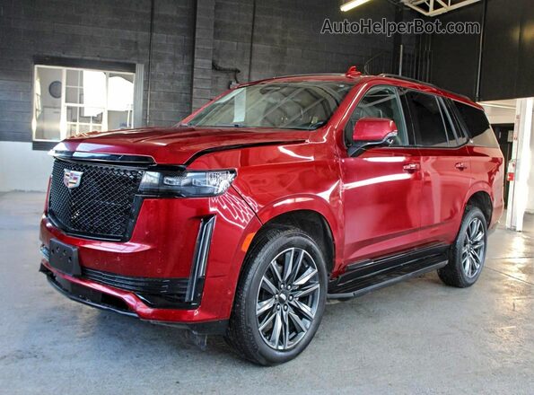 1GYS4EKL0PR338399 2023 CADILLAC ESCALADE Red Rear right