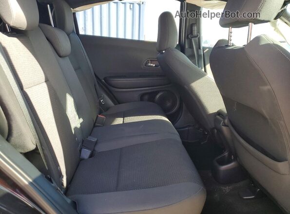 3CZRU5H14MM733185 2021 HONDA HR-V Черный Вид задней части салона
