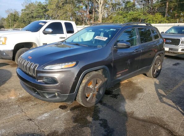 1C4PJLCB0HW577579 2017 JEEP GRAND CHER Charcoal Trasero izquierdo