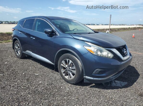 5N1AZ2MG2GN142629 2016 NISSAN MURANO Blue წინა ხედი
