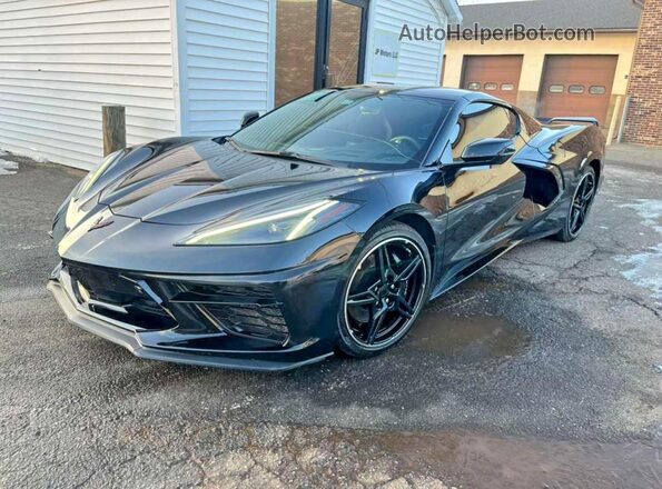 1G1YB2D45P5123840 2023 CHEVROLET CORVETTE Black 