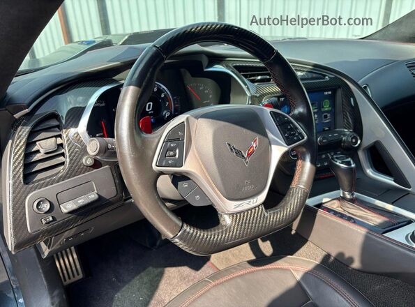 1G1Y52D97K5802374 2019 CHEVROLET CORVETTE Blue 