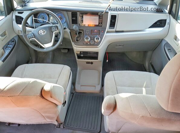 5TDZZ3DC9LS030098 2020 TOYOTA SIENNA Silver 
