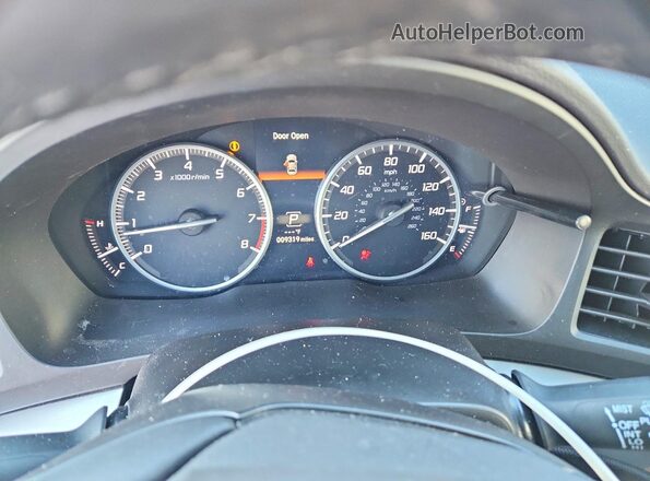 19UDE2F31KA009160 2019 ACURA ILX White Widok zestawu wskaźników