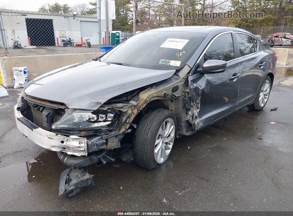 19UDE2F37HA012718 2017 ACURA ILX Gray Vista tres cuartos delantera izquierda