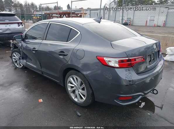 19UDE2F37HA012718 2017 ACURA ILX Gray Trasero izquierdo