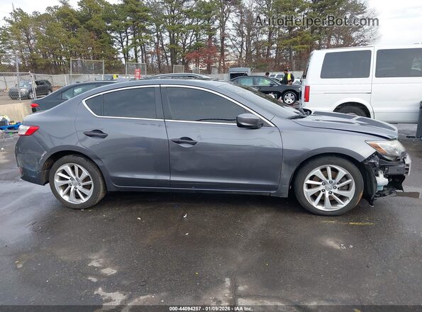 19UDE2F37HA012718 2017 ACURA ILX Gray Vista interior de 360 grados