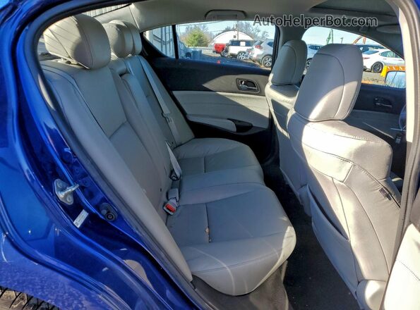 19UDE2F47JA002141 2018 ACURA ILX Blue Widok tylnych siedzeń