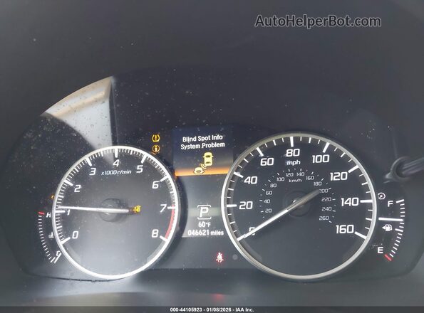 19UDE2F73MA008419 2021 ACURA ILX Black Vista de los asientos traseros